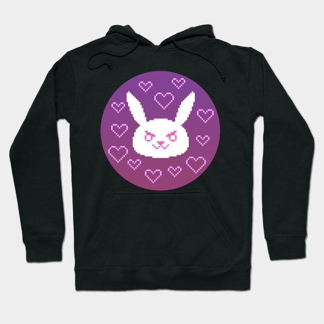 Love, D.Va Hoodie by Worlem